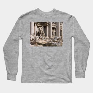 Trevi Fountain II Long Sleeve T-Shirt